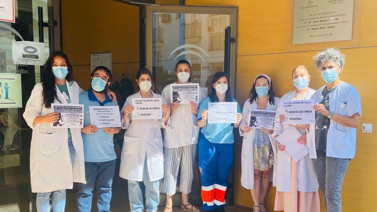 Concentración en Sabinillas.