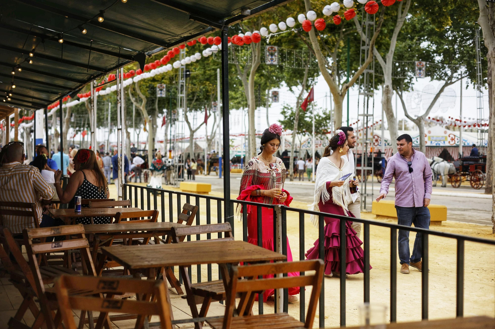 Las imágenes de la jornada del viernes de la Feria de El Puerto 2024