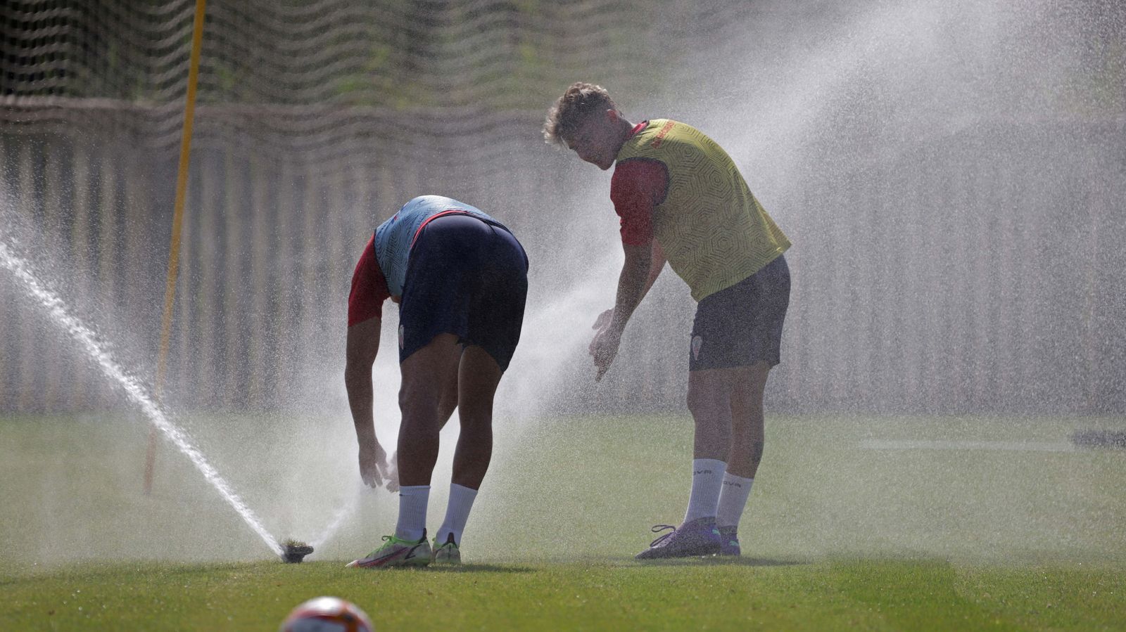 Fotos del primer entrenamiento del Algeciras CF