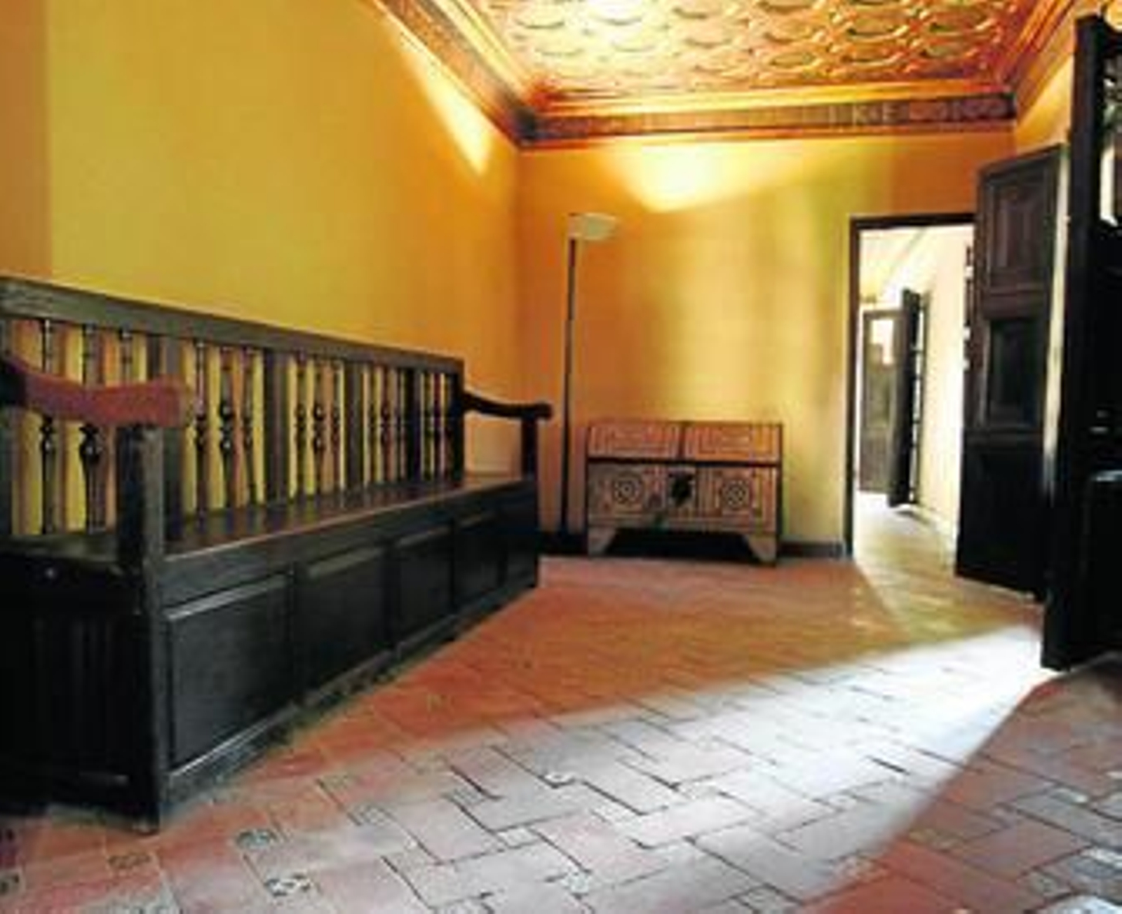 Uno de los espacios del Emperador, en la Alhambra.