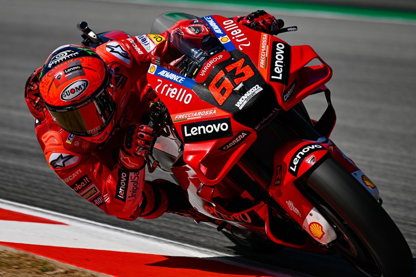 Bagnaia superó el récord que tenía Marc Márquez en Sachsenring desde 2009.