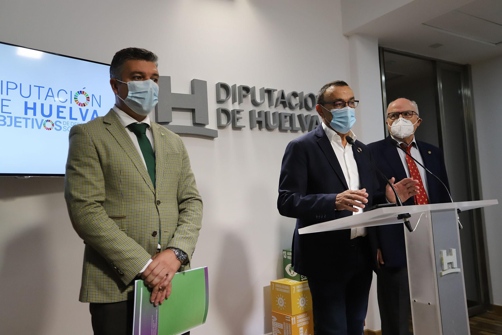 Presentación de la campaña de concienciación de la vacunación de la gripe.