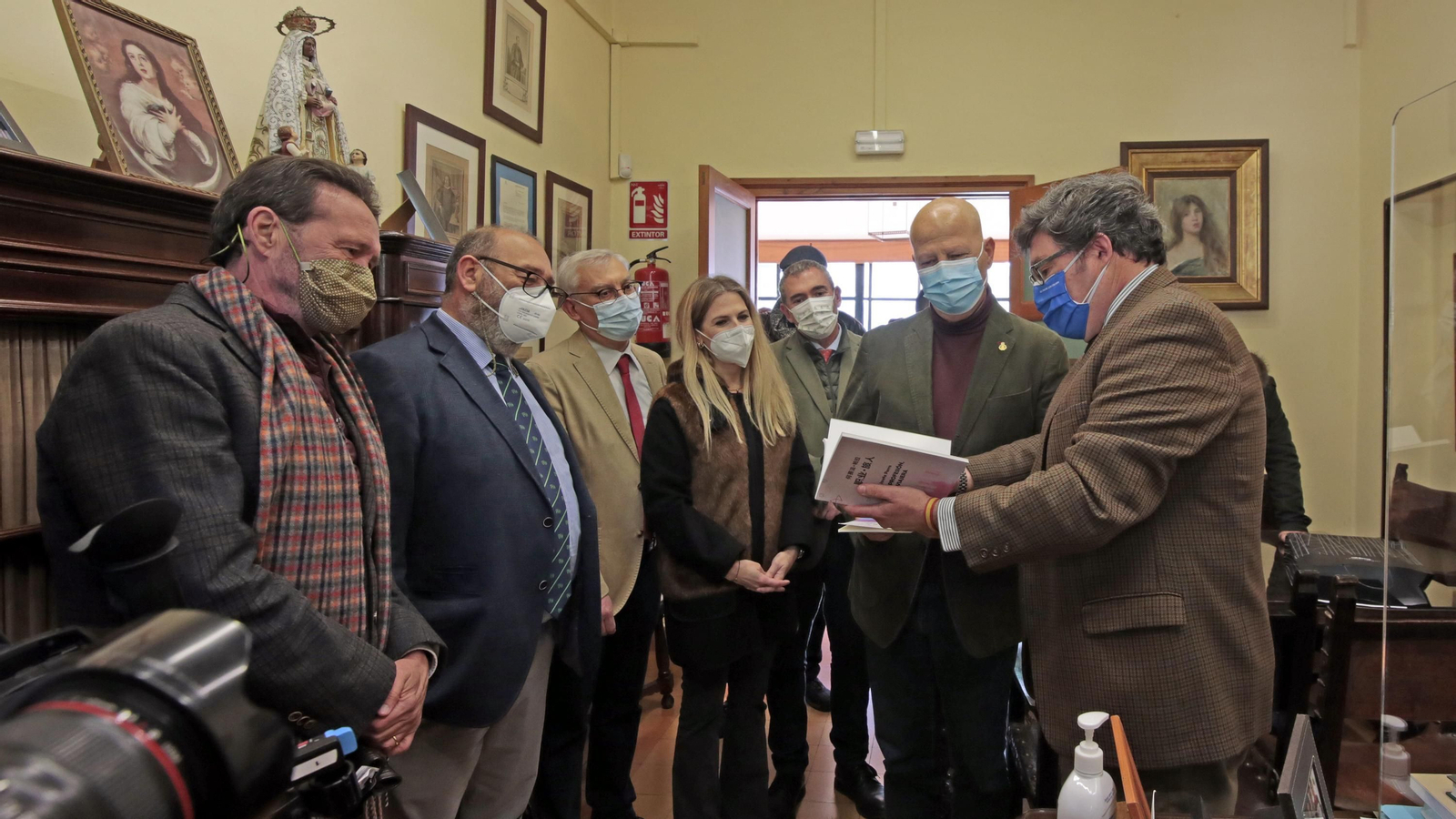 Visita del consejero Javier Imbroda al IES Padre Luis Coloma