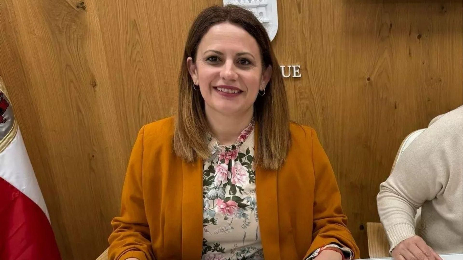 Mónica Córdoba en una presentación.