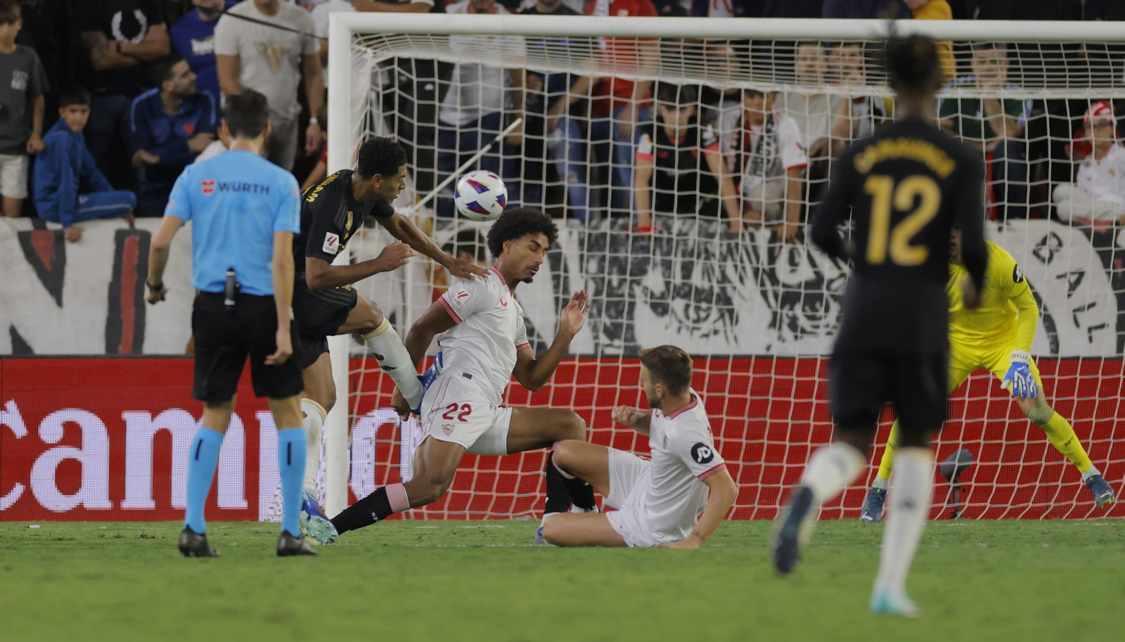 Las fotos del Sevilla-Madrid