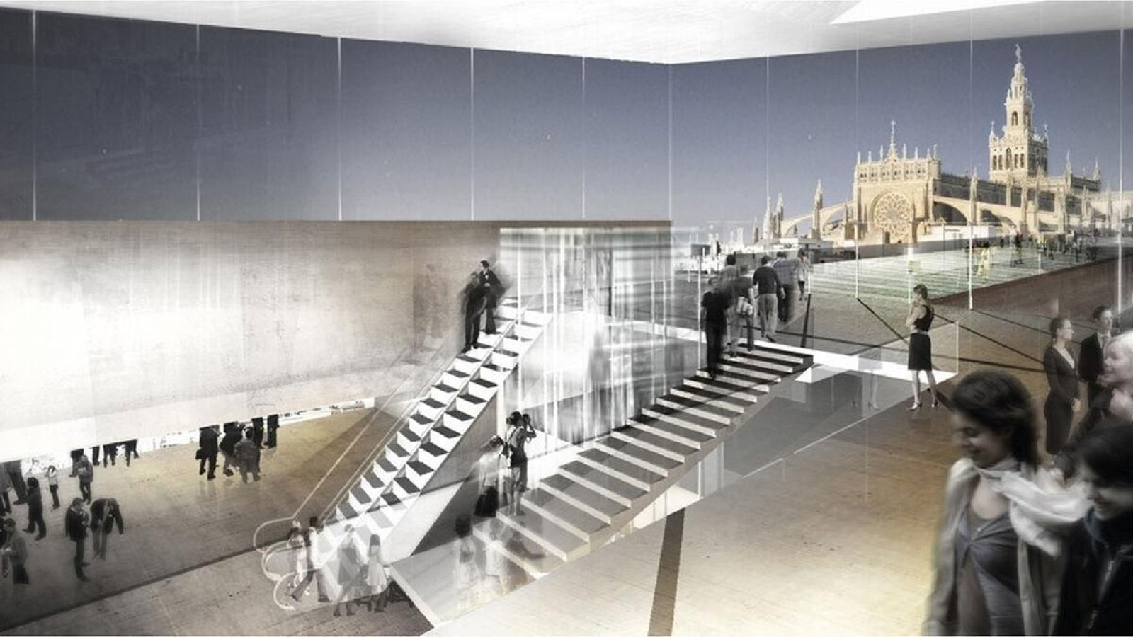 Recreación de las Reales Atarazanas.