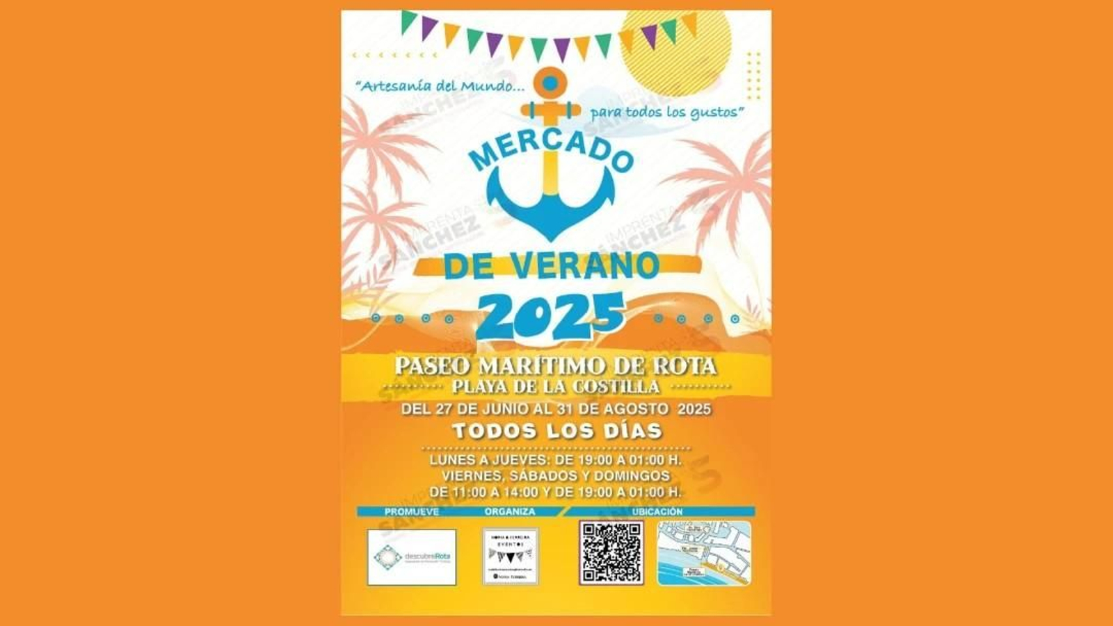 Mercado de Verano. Rota.