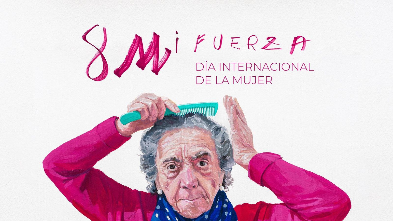 Cartel de Virginia Bersabé para el Día Internacional de la Mujer
