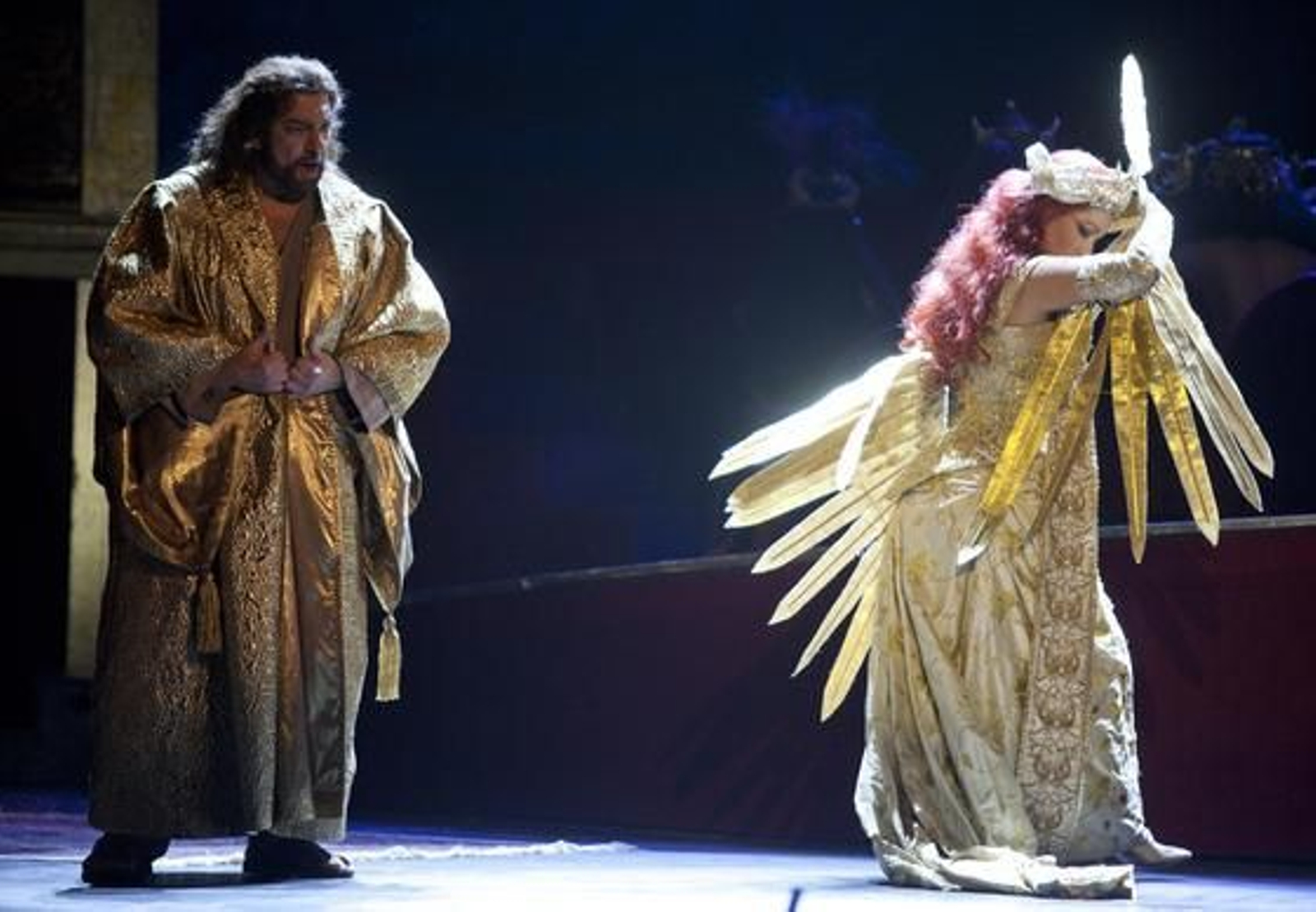 Imágenes del ensayo general de 'Thaïs', de Jules Massenet. / Antonio Pizarro