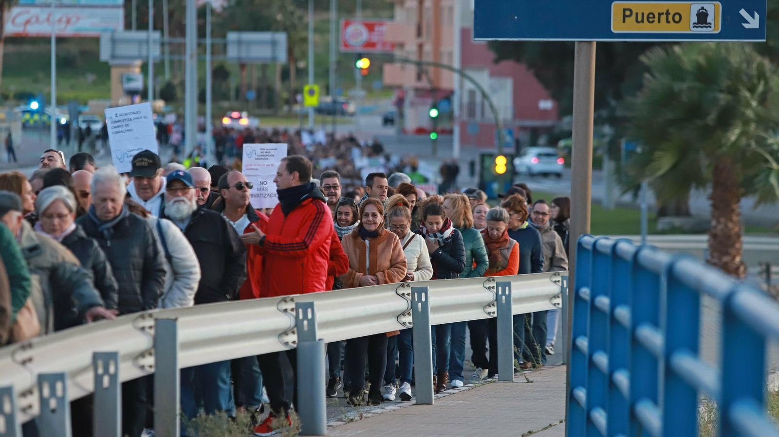 Las mejores fotos de la manifestación por la sanidad en Algeciras