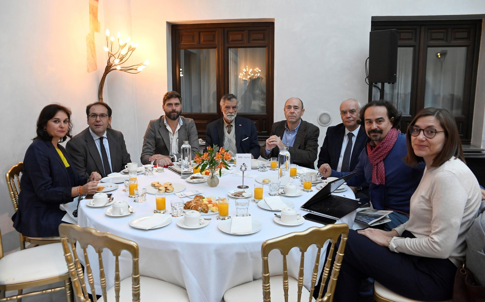 El desayuno coloquio de 'El Día de Córdoba' con Miguel Ángel Tamarit, en imágenes