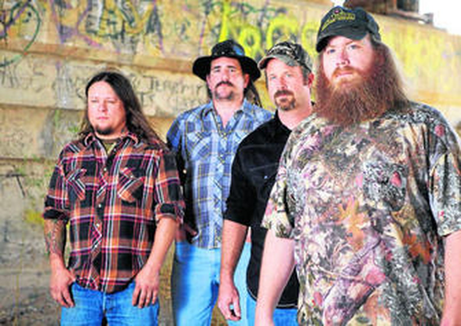 Los integrantes del grupo Hogjaw.