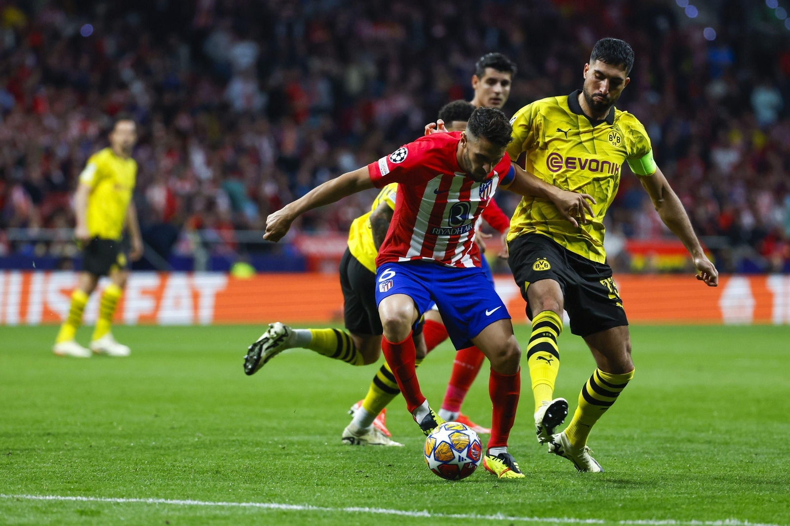 El Atlético de Madrid - Borussia Dortmund, en fotos