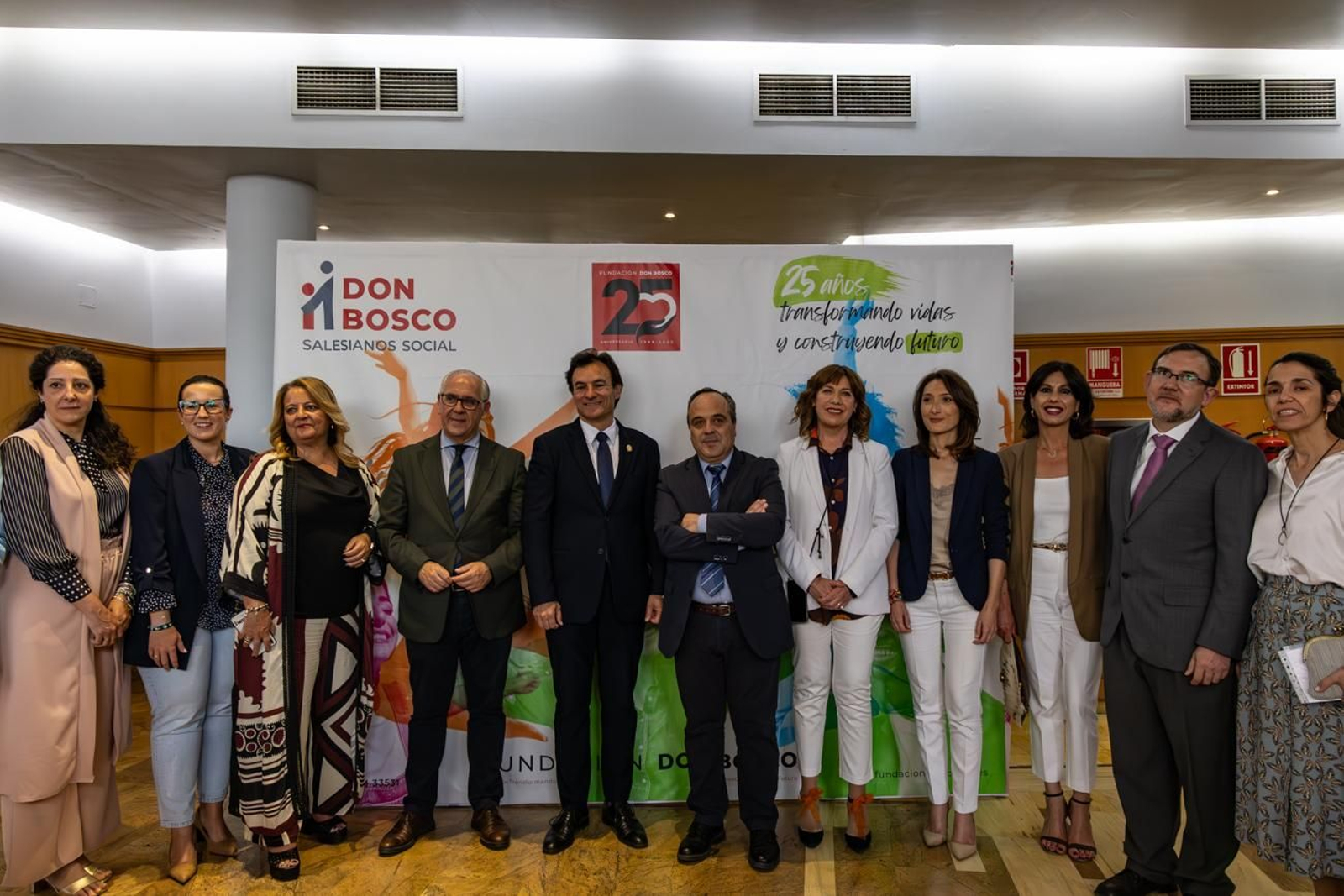 Celebración del 25 aniversario de la Fundación Don Bosco