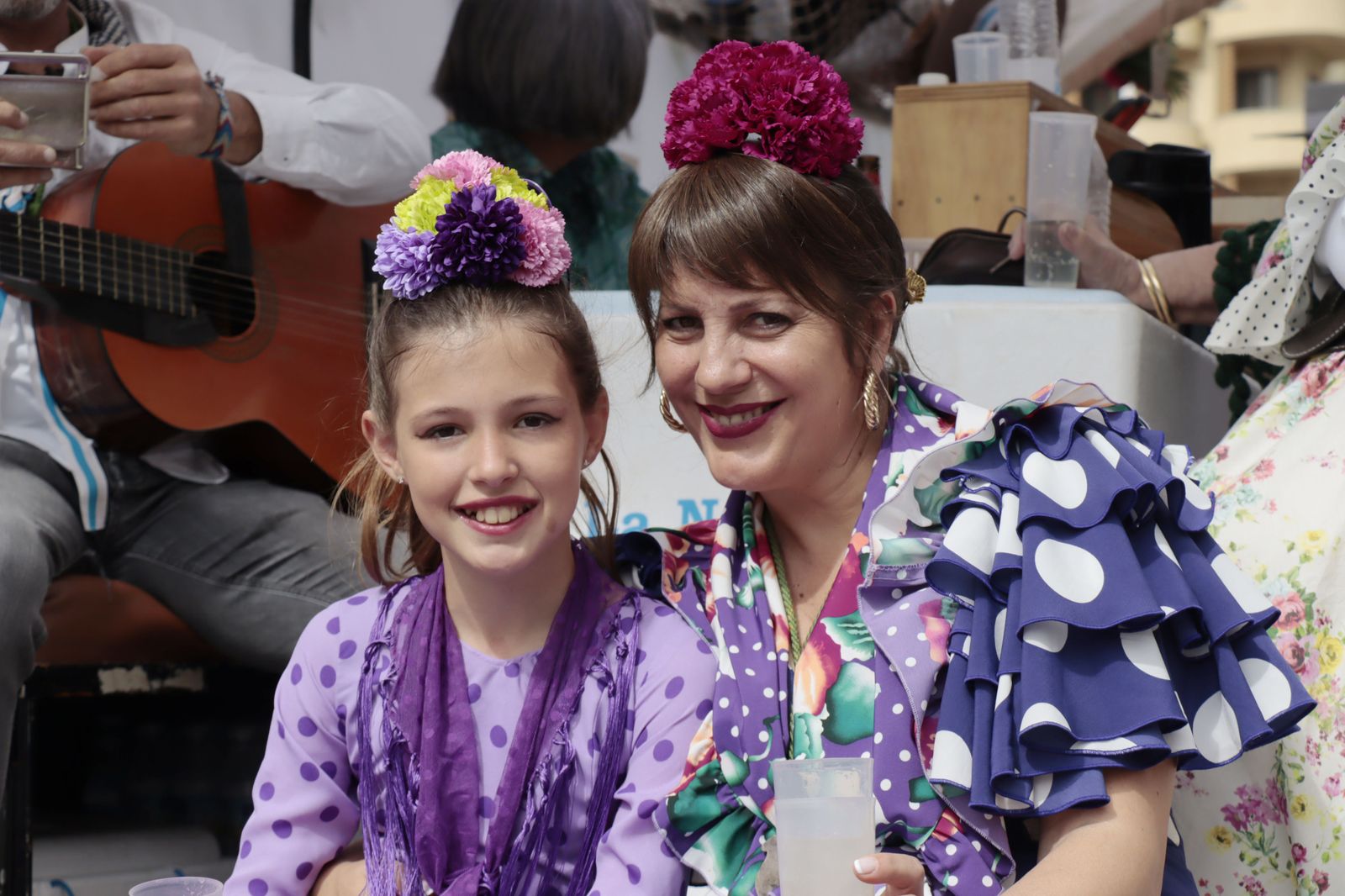 Imágenes de los carros de la Hermandad del Rocío de Huelva