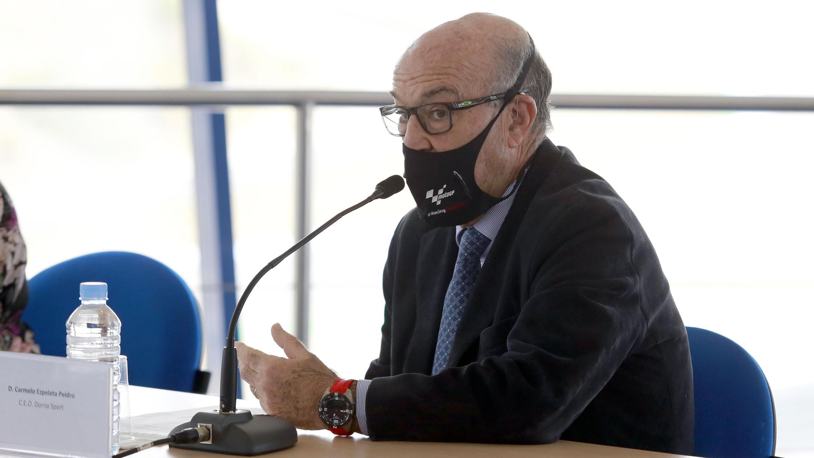 Presentación del G.P. de España en el Circuito de Jerez - Ángel Nieto