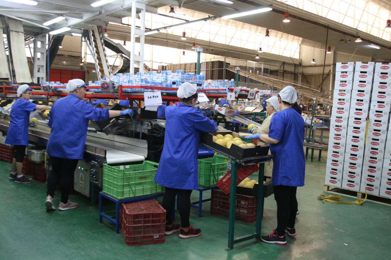 Las imágenes de la visita de Susana Díaz a Almería