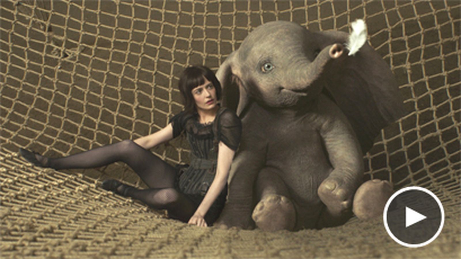 Una imagen del 'Dumbo' de Tim Burton.