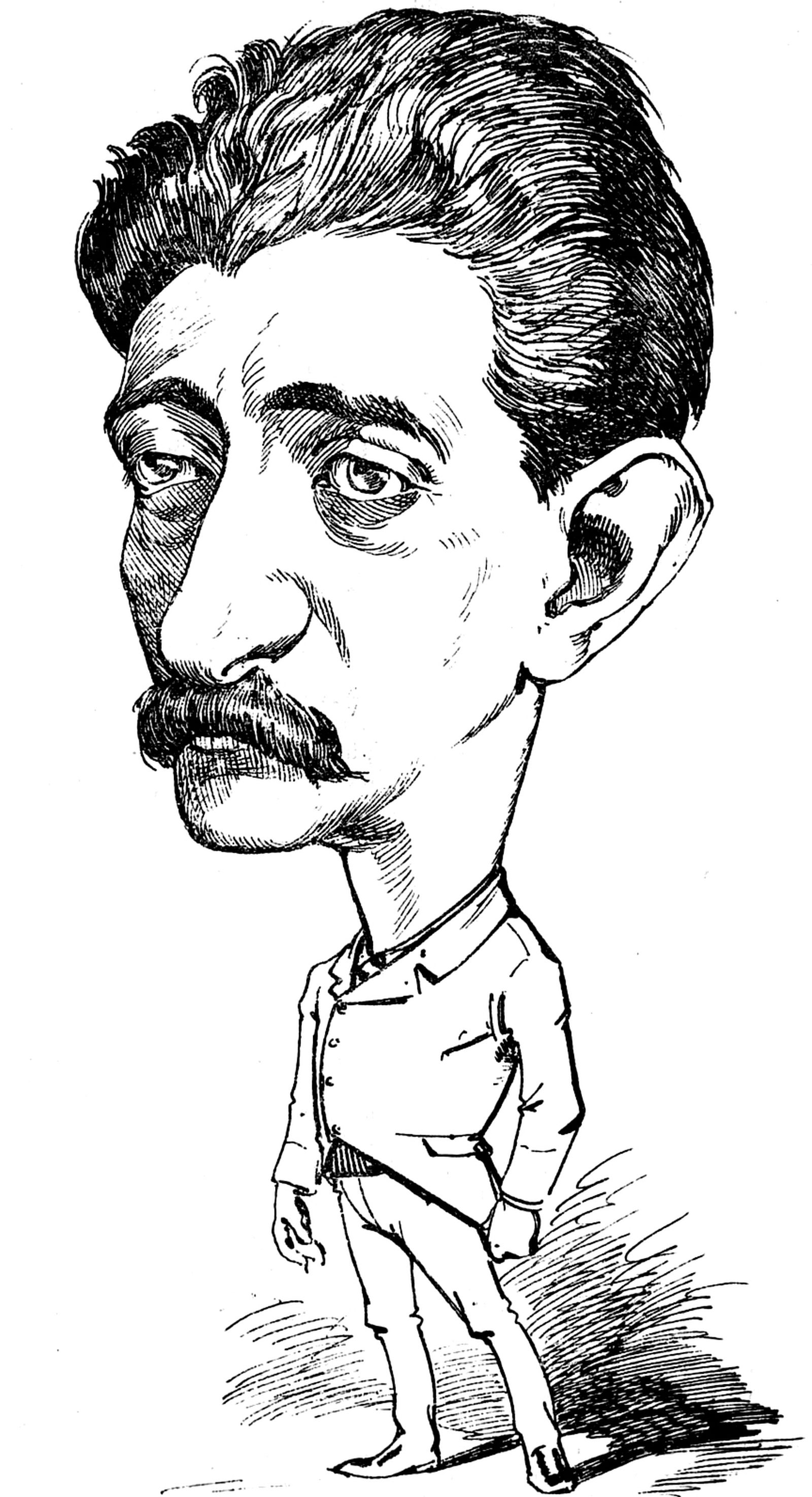 Caricatura de Julio Vargas.