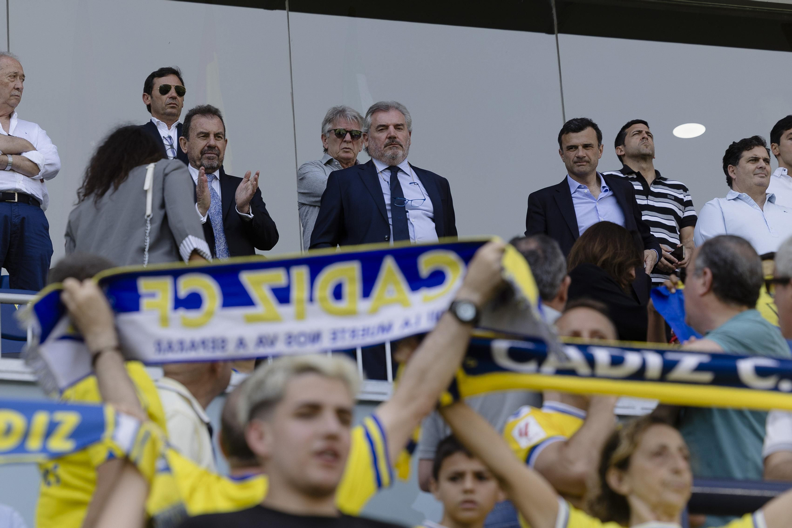 Las imágenes del partido entre el Cádiz C.F y el Getafe