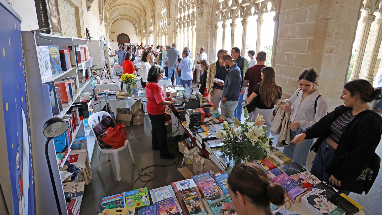Gran jornada de sábado en la Feria del Libro de Jerez