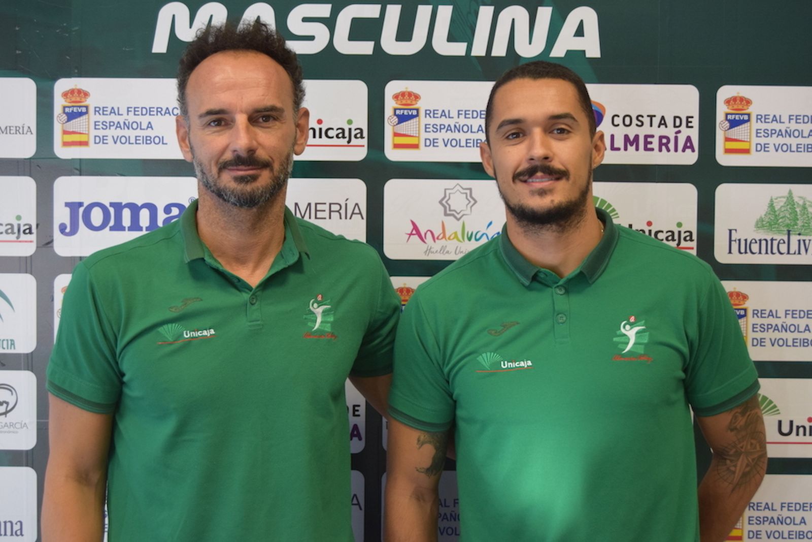 Berenguel, técnico ahorrador, junto a Álex Fernández