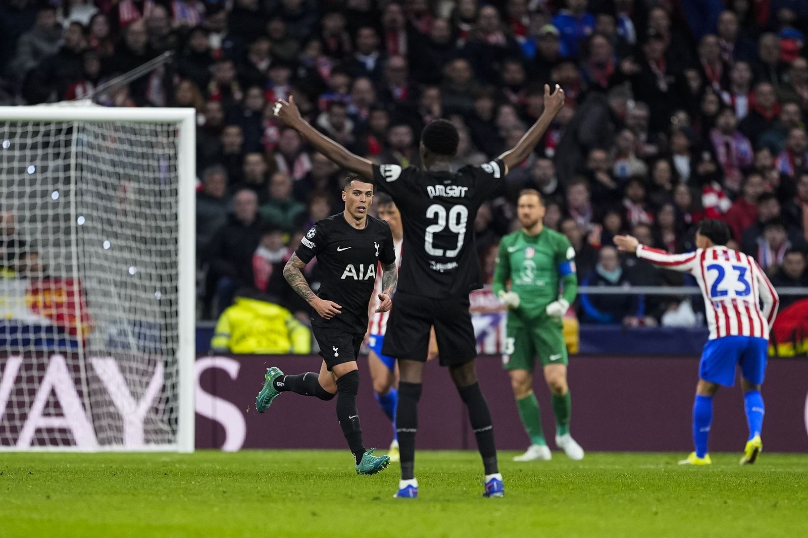 Las fotos del Atlético de Madrid-Tottenham