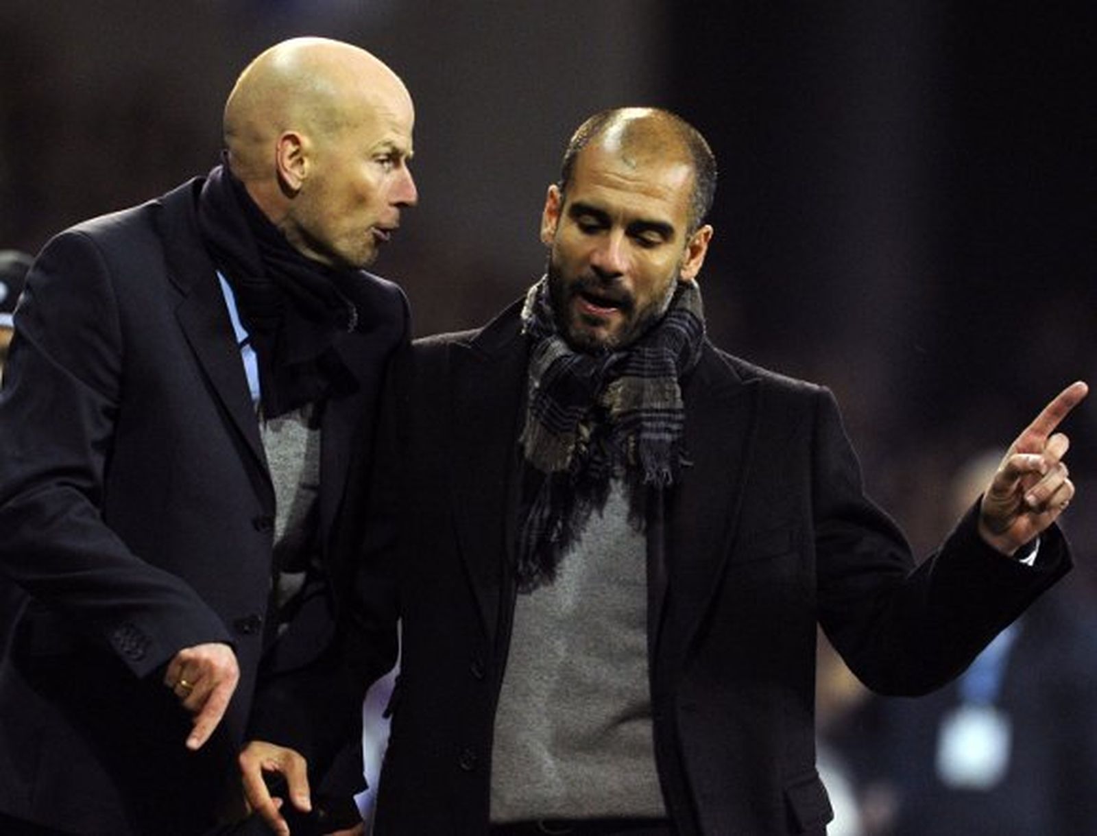 Encontronazo de Guardiola con el técnico del Copenhague