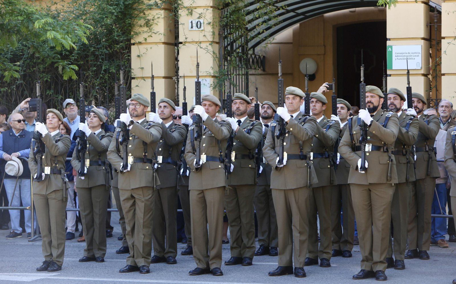Acto homenaje de Daoiz