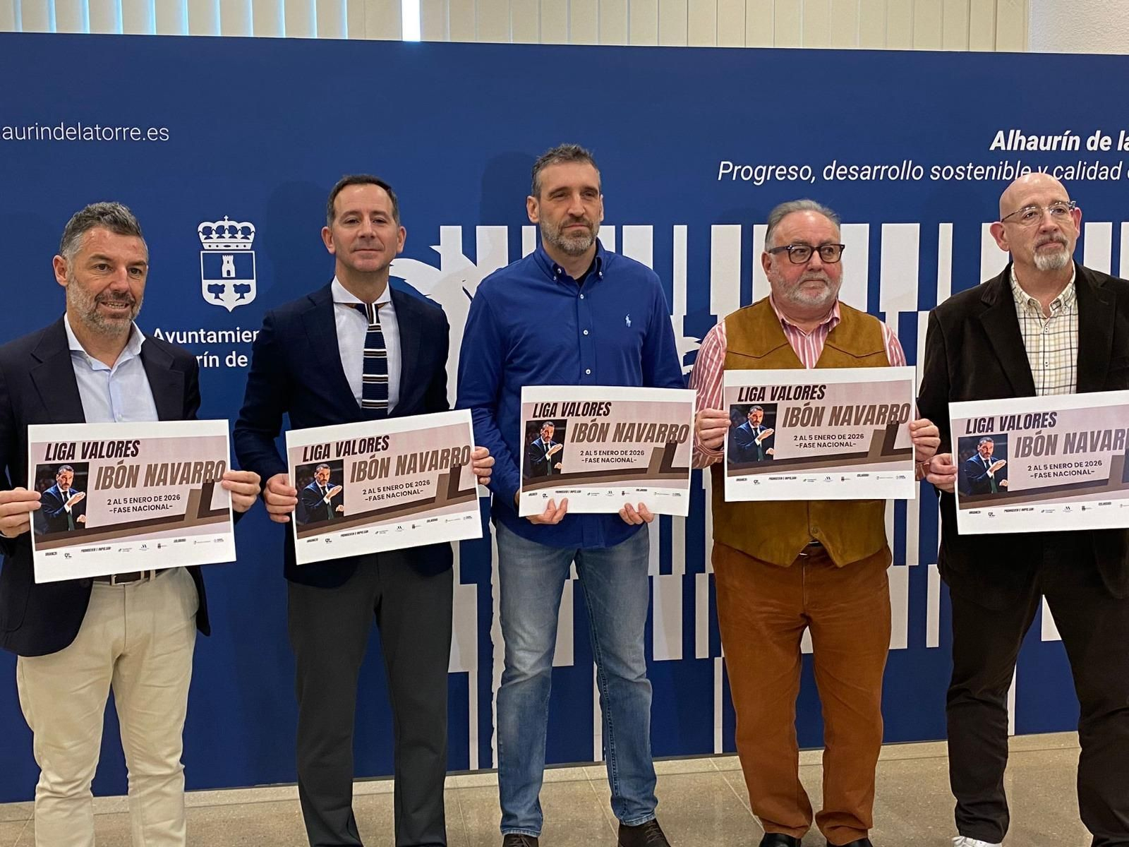 Liga Valores Ibon Navarro, presentada en Alhaurín de la Torre.