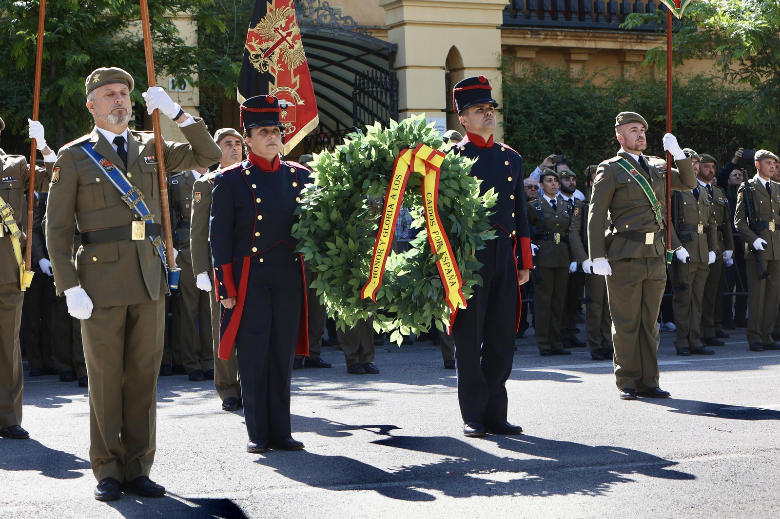 Acto homenaje de Daoiz