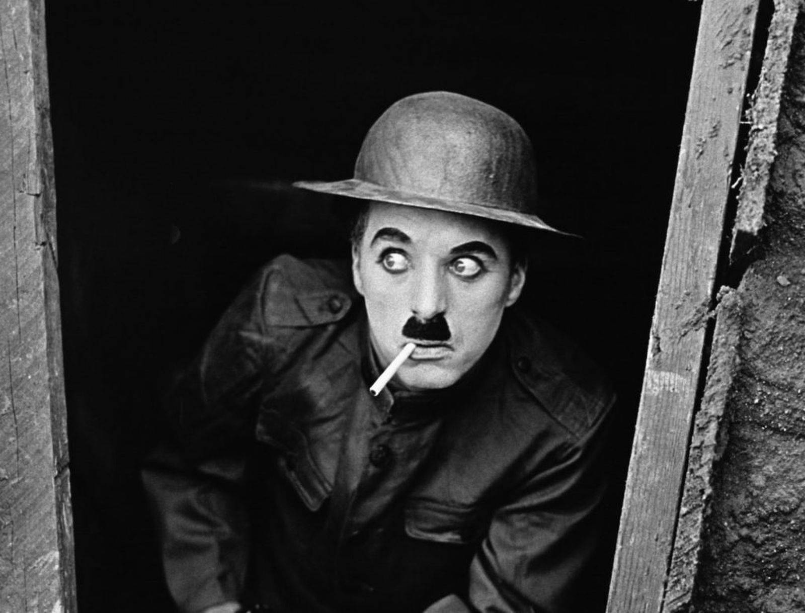 El actor Charles Chaplin.