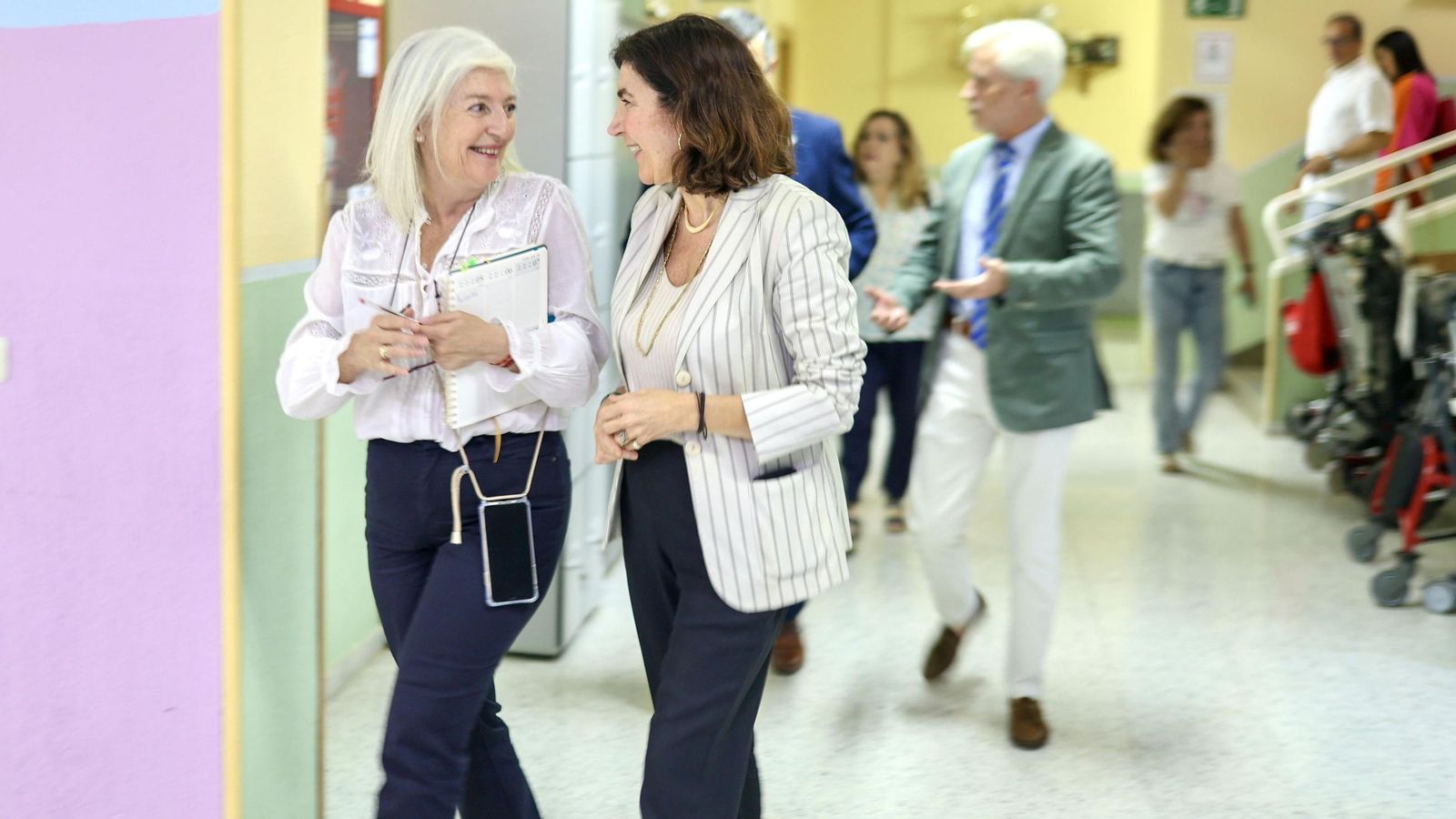 Rocío Blanco visita la Asociación Aspace