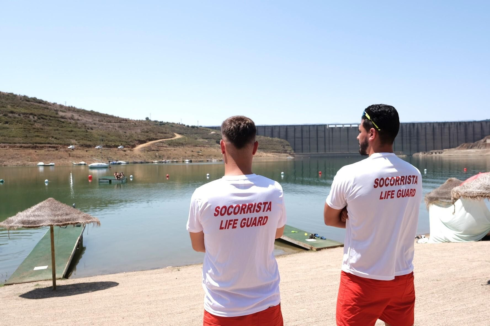 La playa de La Breña II de Almodóvar del Río, en imágenes