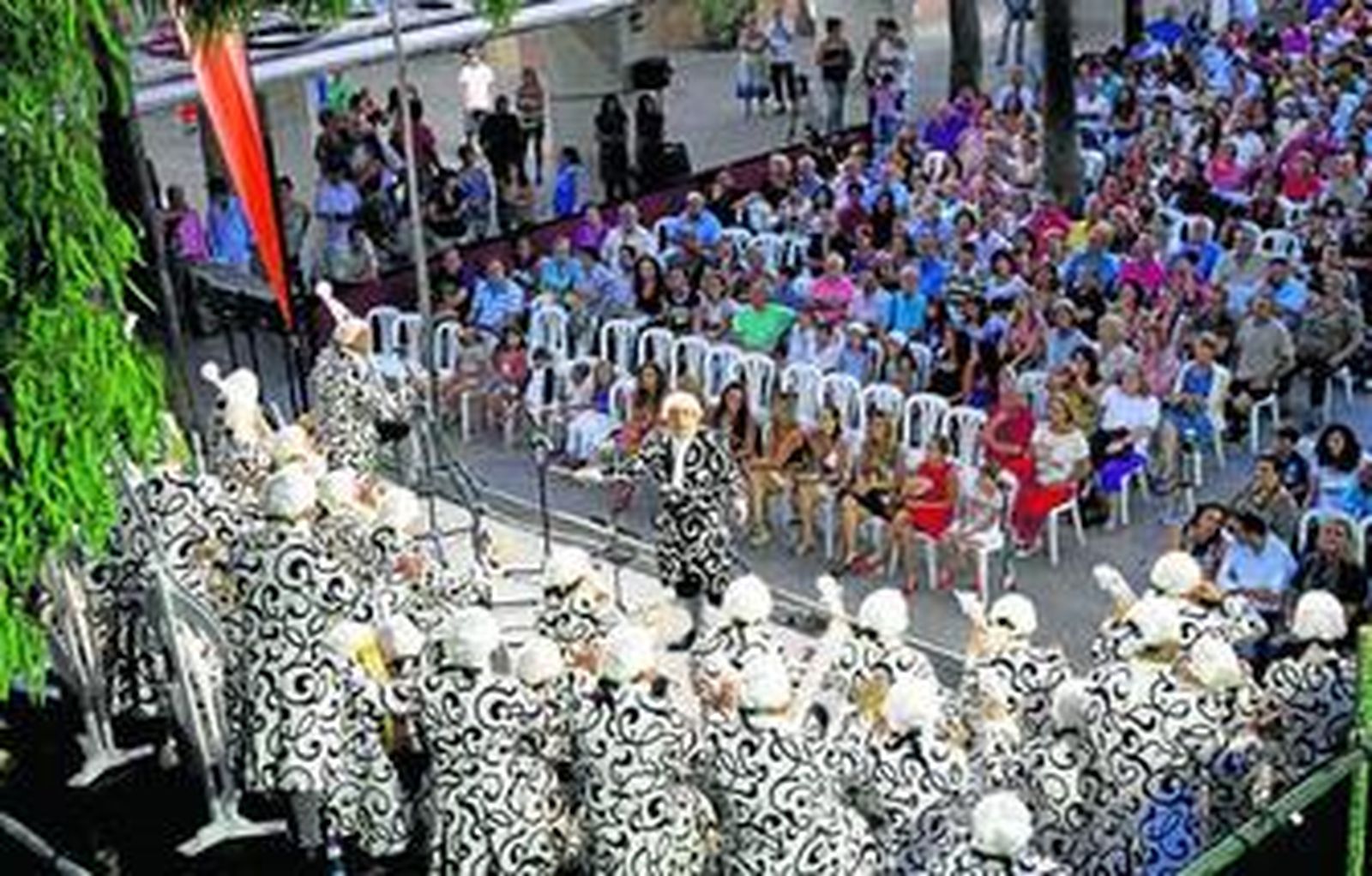 El coro 'Allegro Molto Vivace' en un Martes de Carnaval del año pasado.