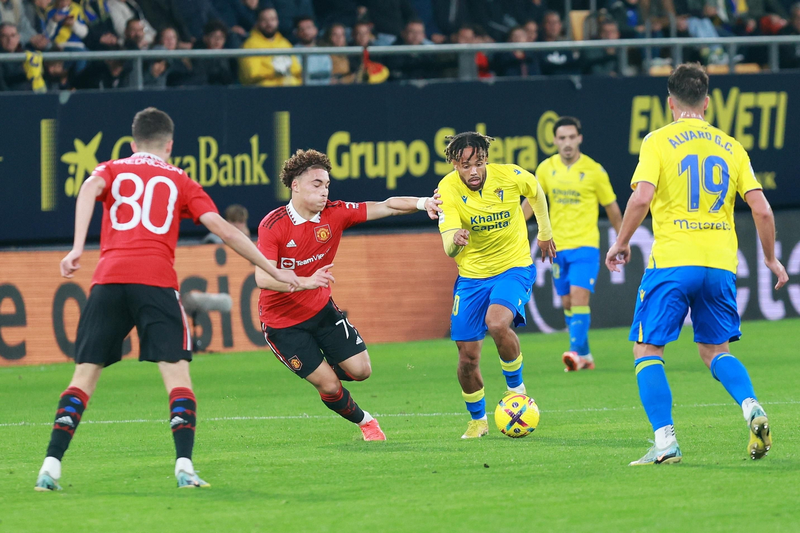 Las imágenes del Cádiz CF-Manchester United