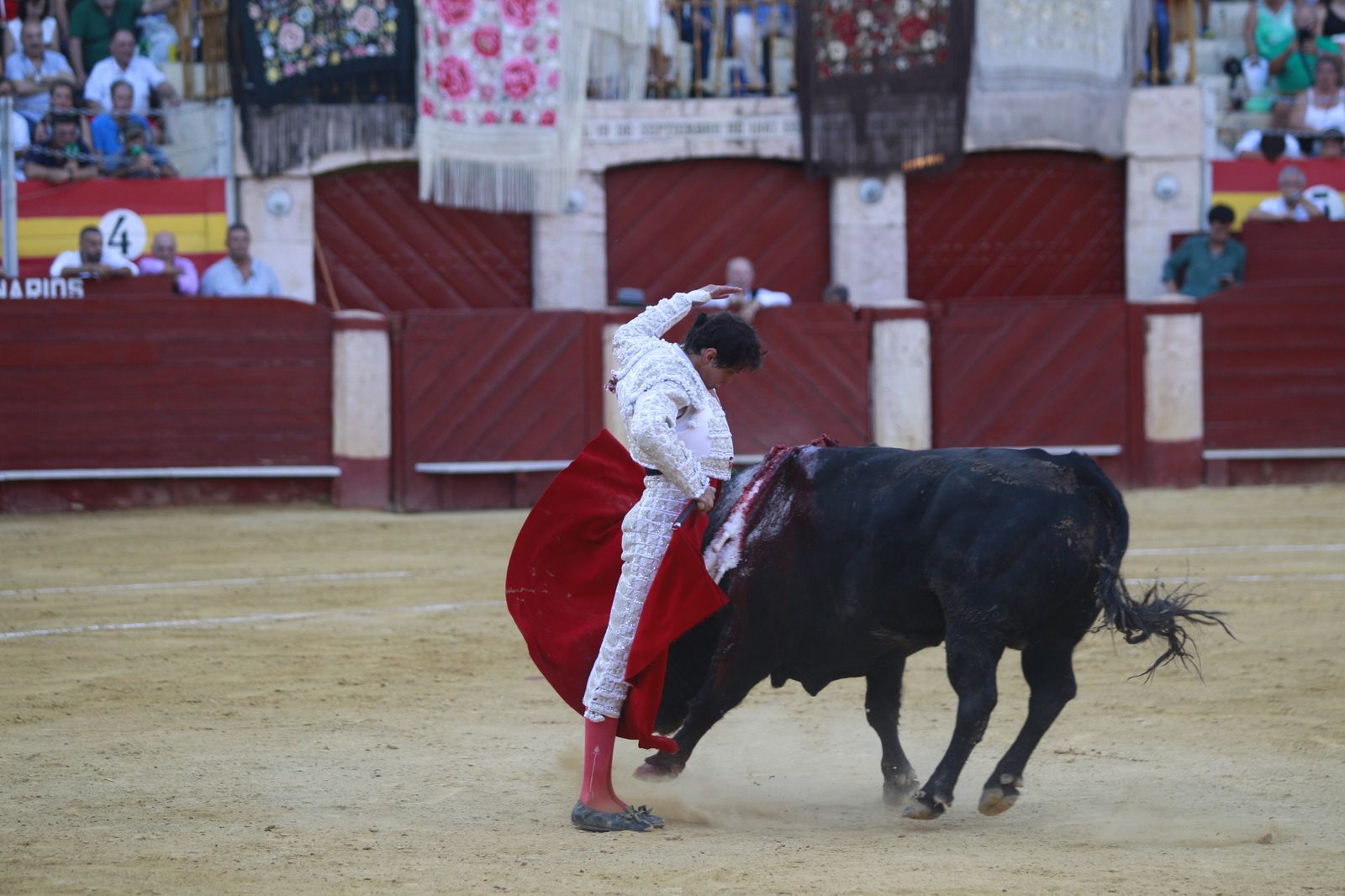Imágenes del triunfo del torero almeriense Jorge Martínez el día de su alternativa