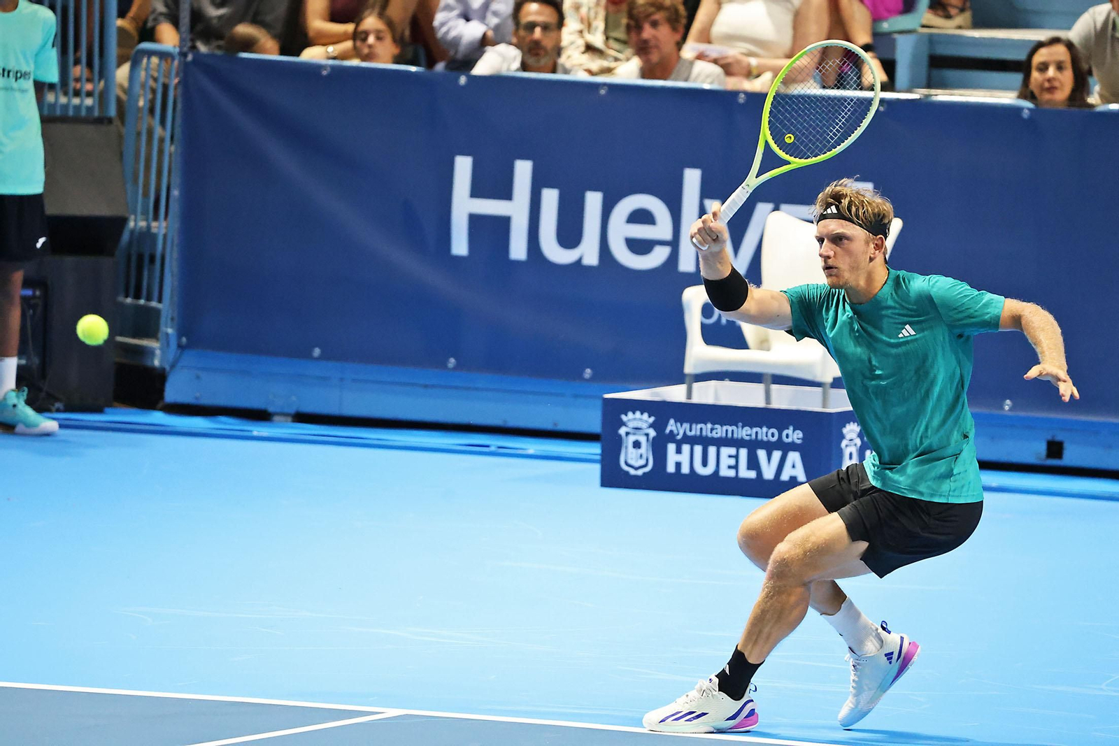 Imágenes de la final masculina de la Copa del Rey de tenis entre Daniil Medvedev y Alejandro Davidovich