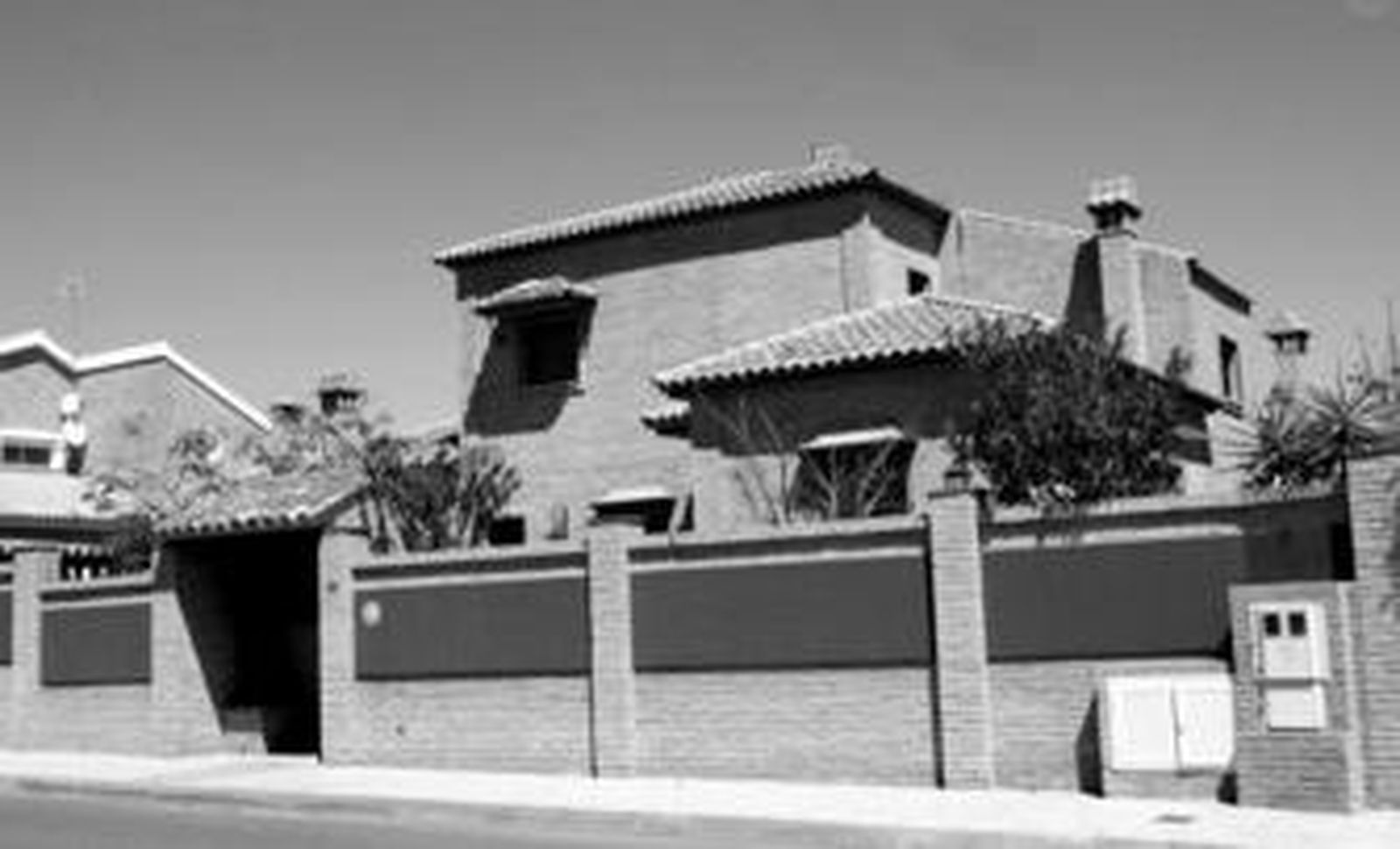 Casa del ex concejal de Urbanismo de Aljaraque.