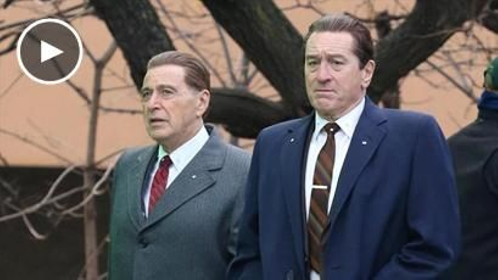 Al Pacino y Robert de Niro en 'El irlandés'.