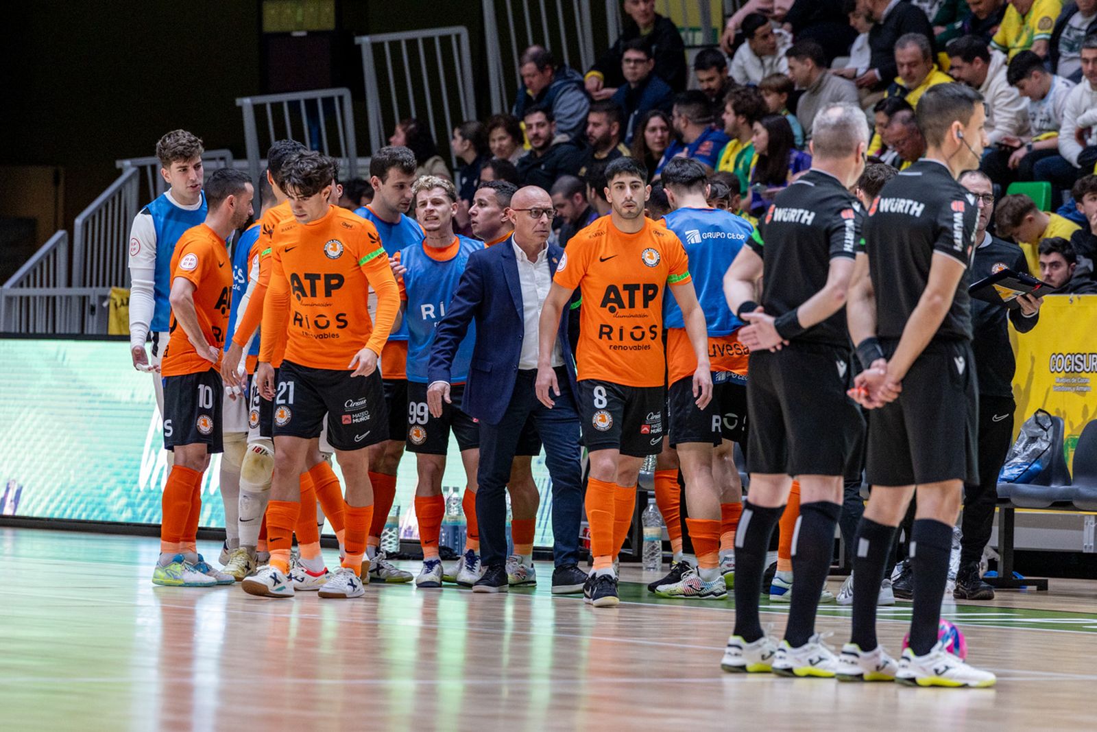 Las mejores imágenes del triunfo copero de Jaén Paraíso Interior frente a Ribera Navarra