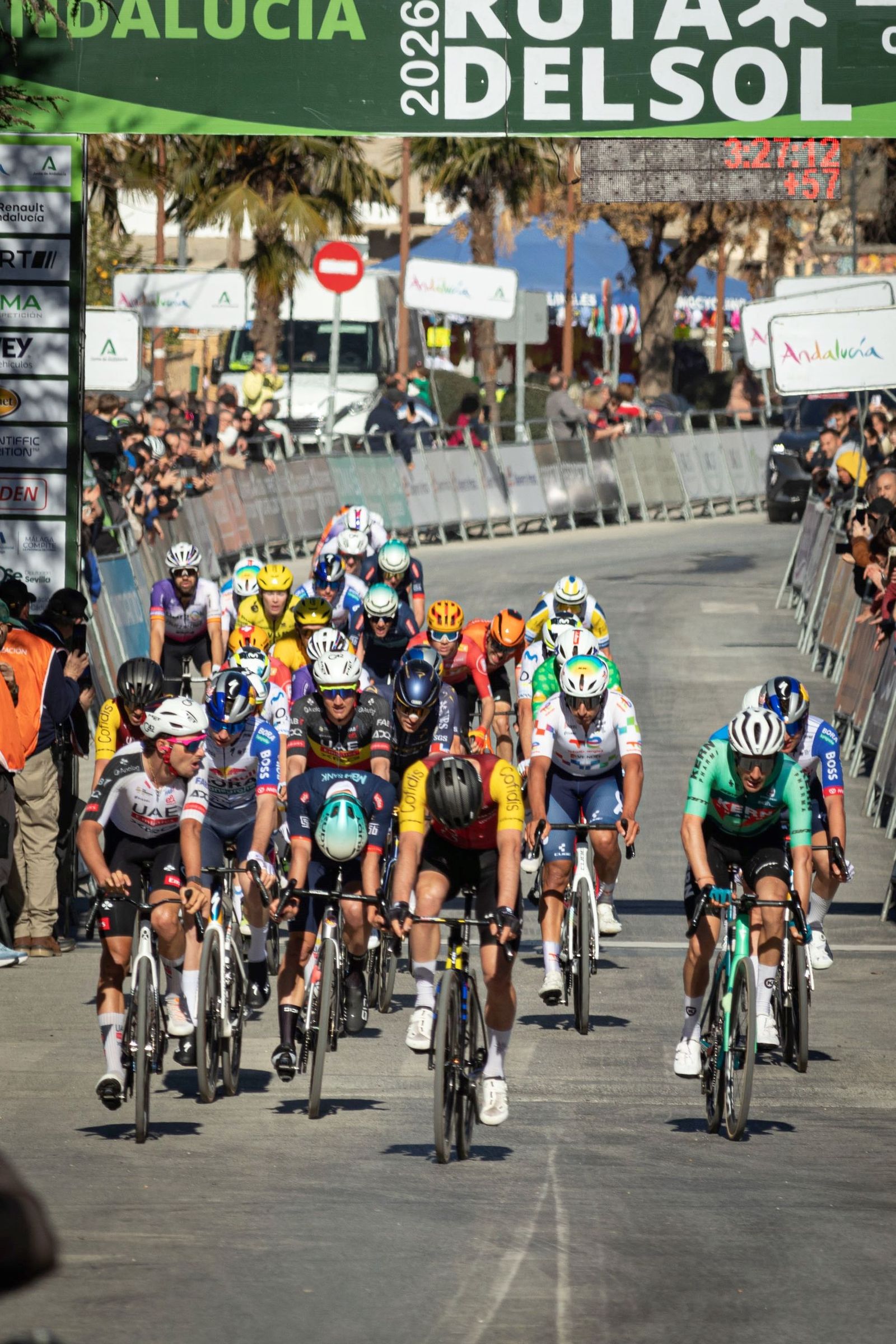 Las mejores imágenes de la segunda etapa de la Vuelta Andalucía - Ruta del Sol en Otura