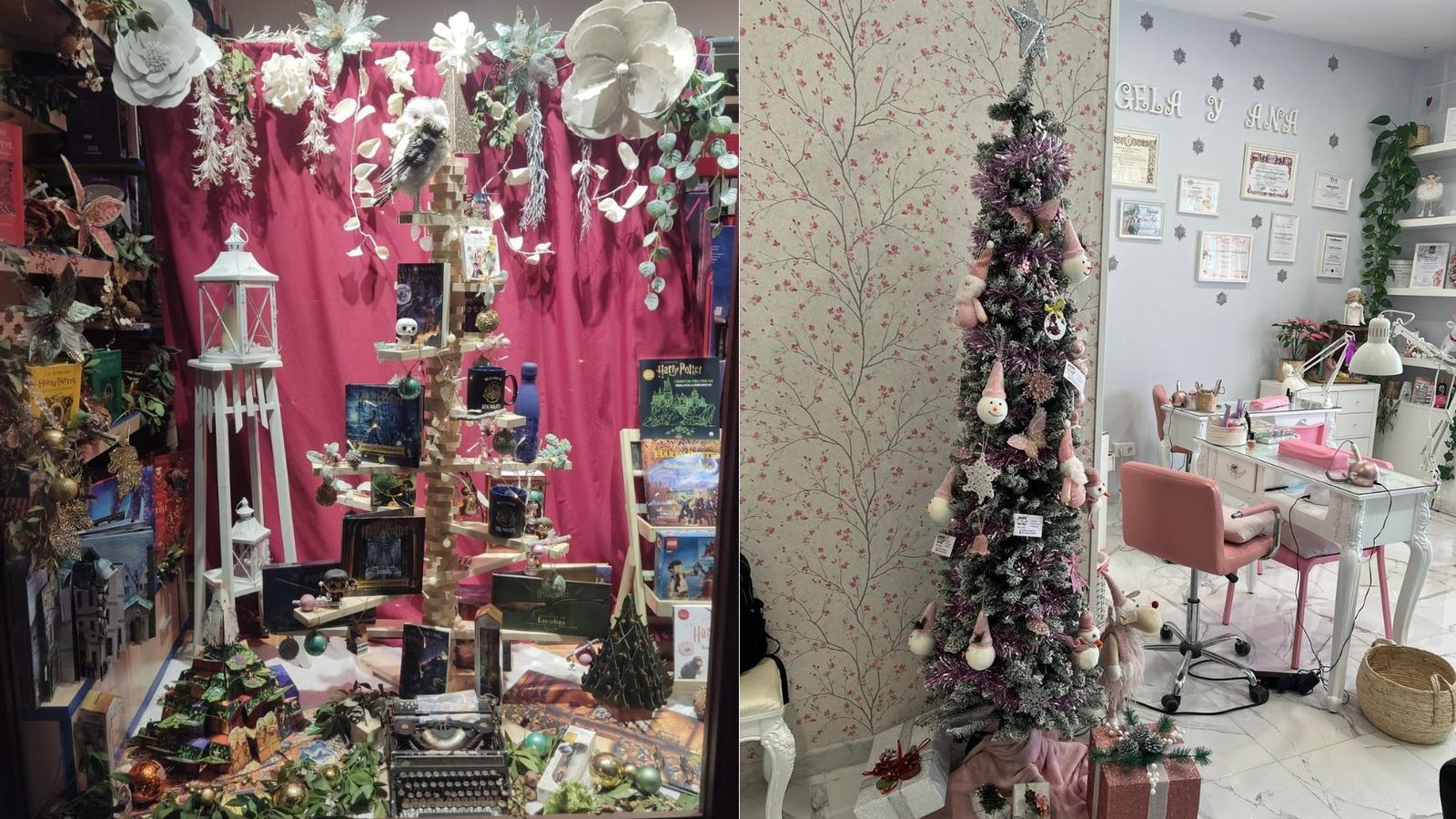 Algunos de los ganadores de Escaparate y Decoración de Interior