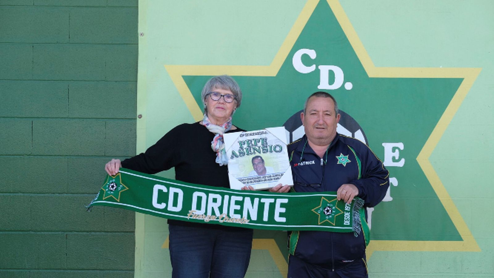 El homenaje a Pepe Asensio tuvo el apoyo de su CD Oriente.