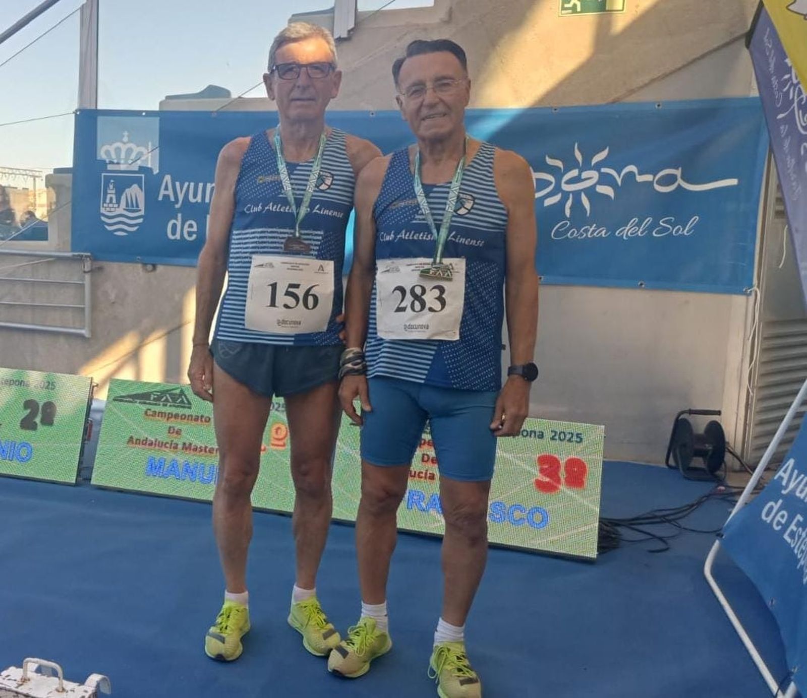 El doblete medallista del CAL.