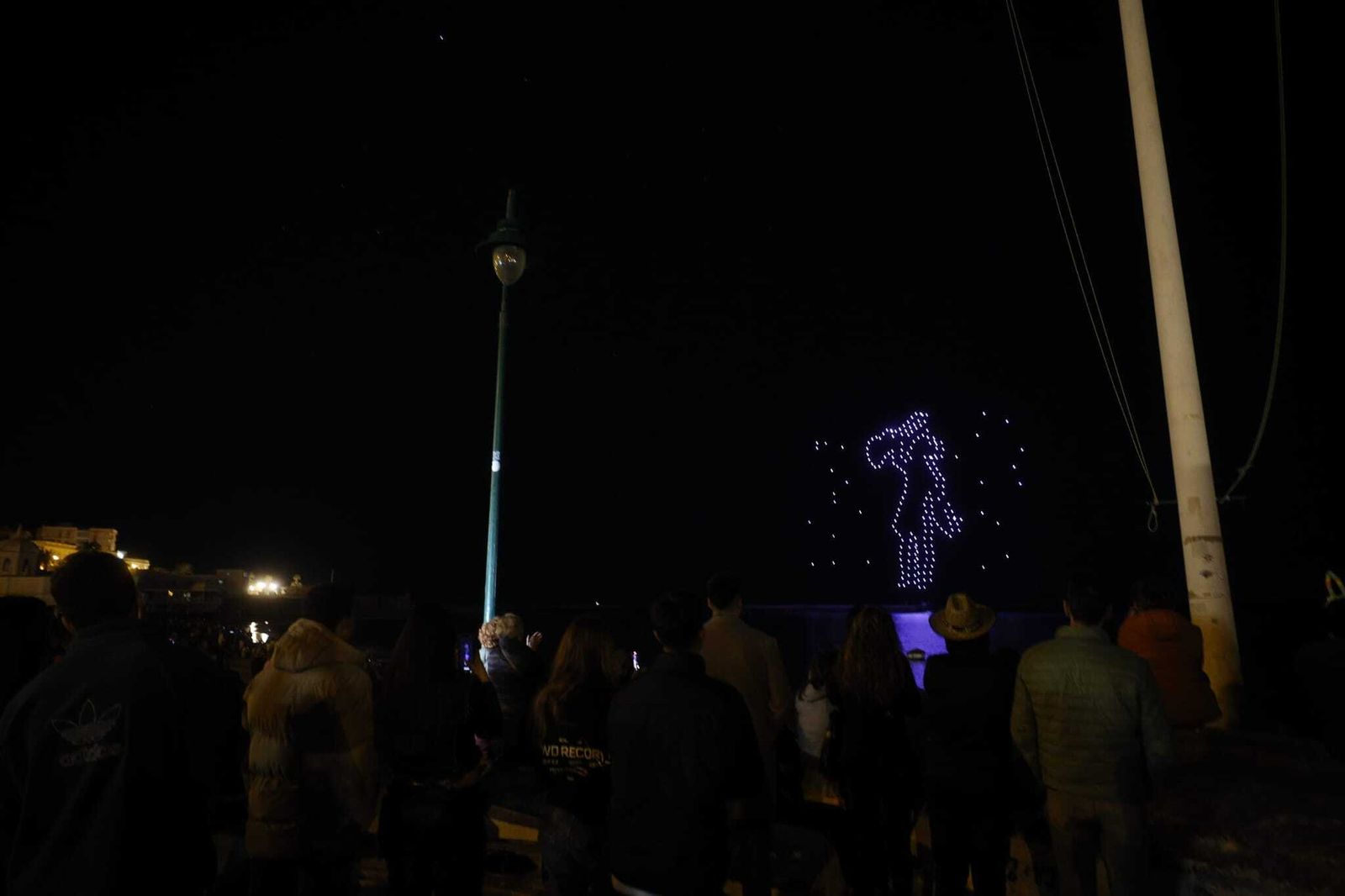 Las imágenes de la quema de la Bruja Piti y espectáculo de luz y sonido