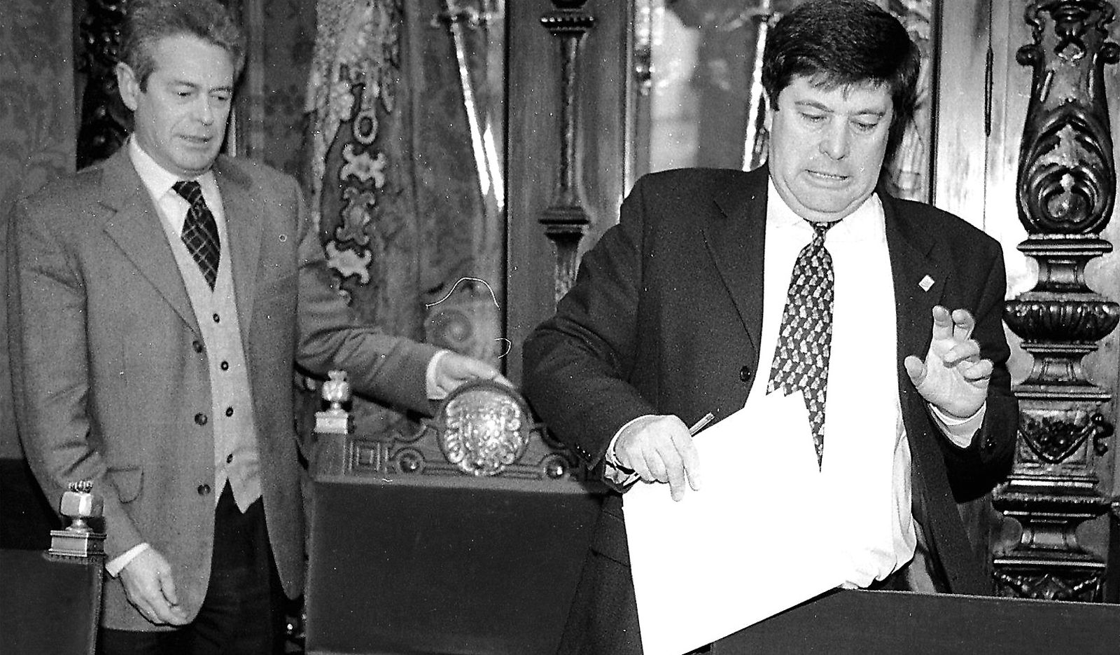 Valenzuela, en su etapa como concejal.