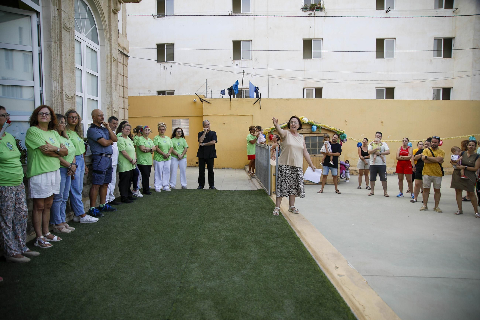 Las imágenes del regreso a las aulas de los más pequeños de Almería