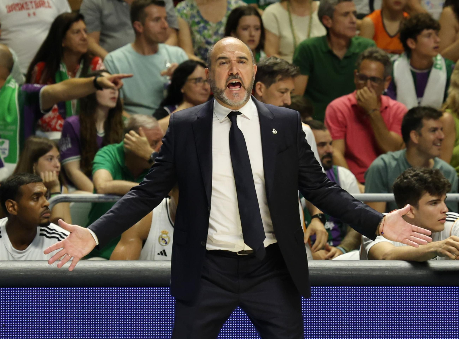 El Unicaja-Real Madrid, en fotos