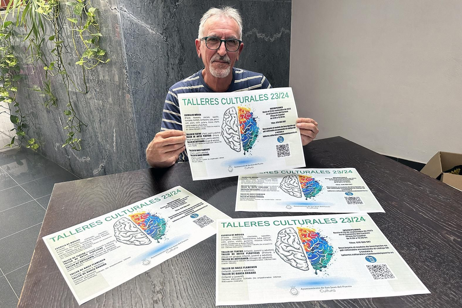 Presentación de los talleres municipales de Cultura.